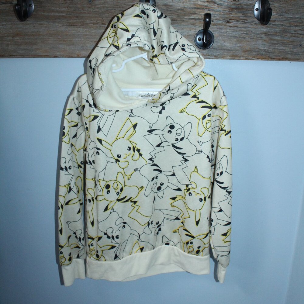 ☀️ 4/$20 Pokemon Pikachu size M 7/8 Sweatshirt/Hoodie